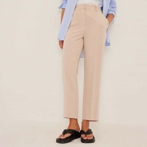 NA-KD High rise cropped suit pants size EU 40